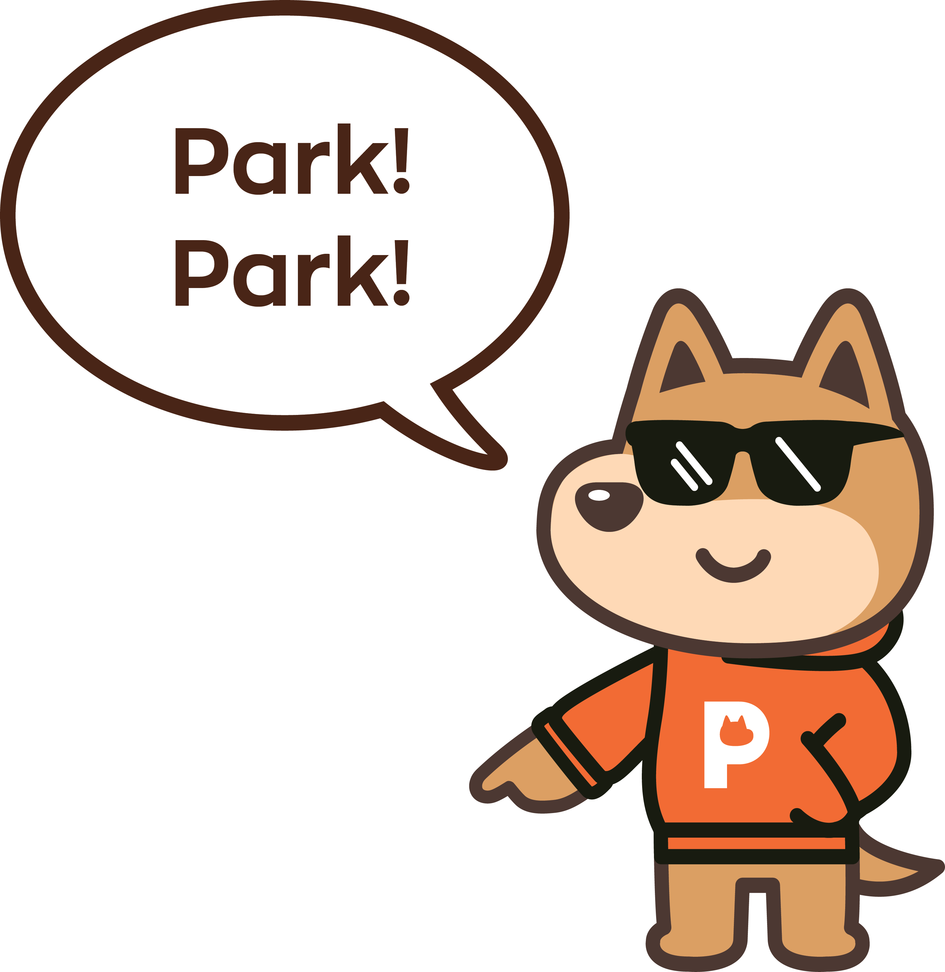 Click on Parky, ParkYou's mascot spokesdog, to share your information with us and be notified when we launch in your area